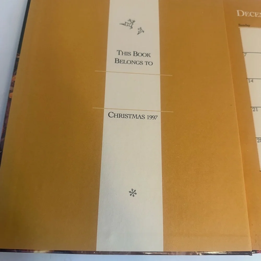 Christmas with Southern Living 1997 Hardcover Holiday‎ Recipes Decorating Book